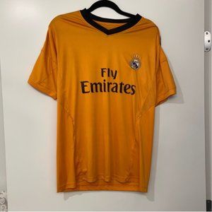 ✨ Orange RealMadrid Soccer Jersey 9 Hernandez